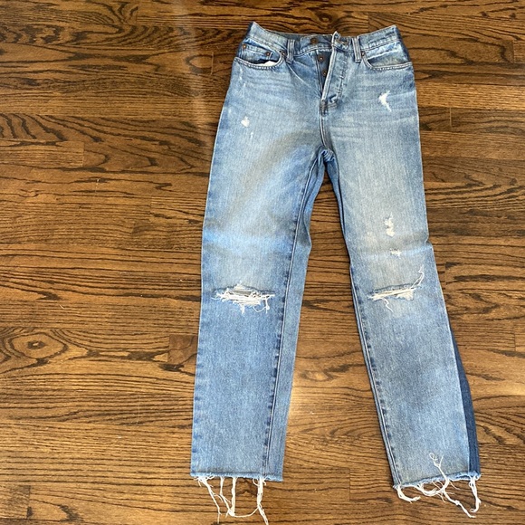 PISTOLA Denim with stripe button up - Picture 4 of 5